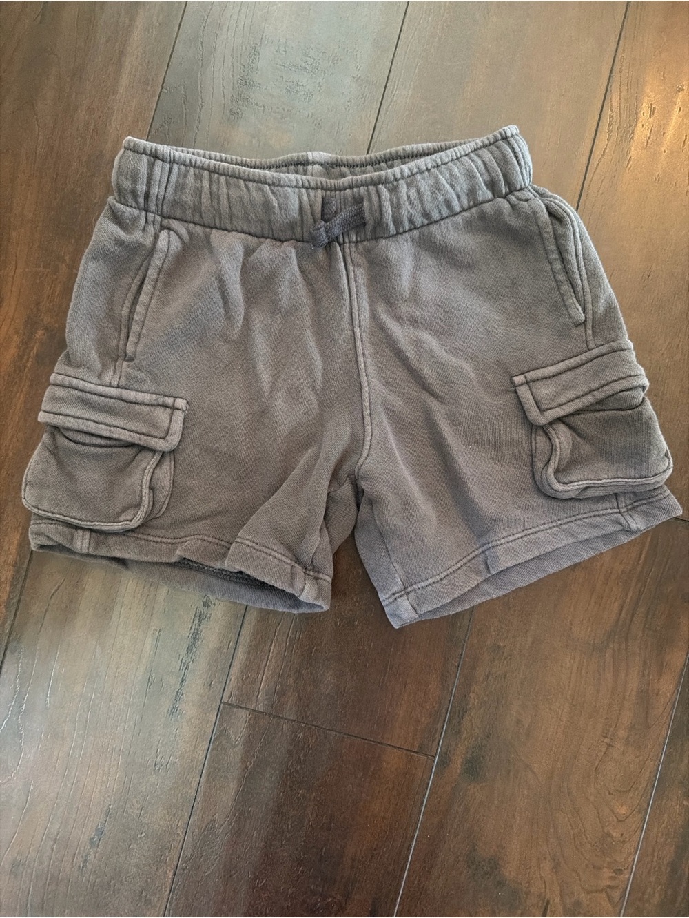 Cat & Jack Gray Cargo Knit Shorts
